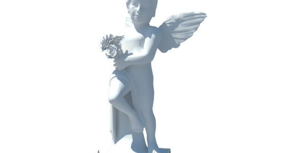 مجسمه فرشته کوچک