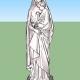 مجسمه حضرت مریم (س)